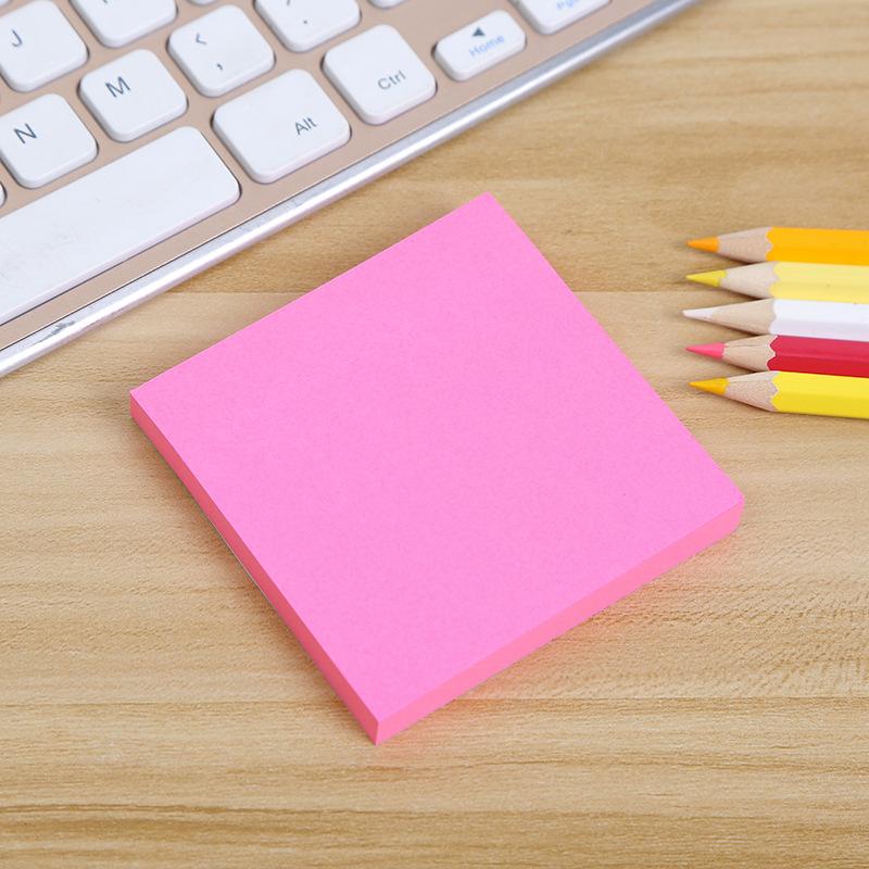 Fluorescent Colour Sticky Note Paper Note Pad Sticky Colourful Convenience Stickers Students Office Supplies Notepads