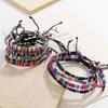 Set di Braccialetti da Spiaggia per Uomo e Donna, Braccialetti da Uomo Surfer, Braccialetti Estivi Boho Intrecciati con Cordino Regolabile, Cavigliere
