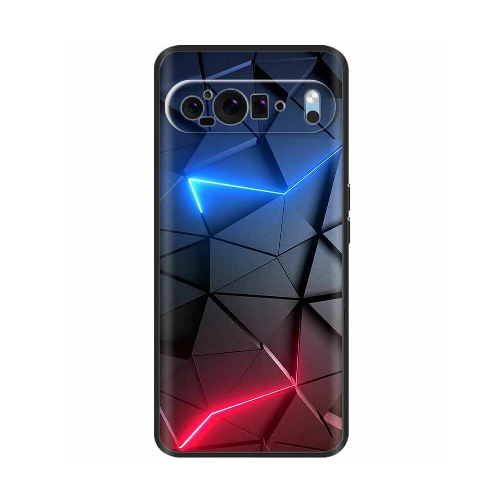 Para Google Pixel 10 Pro 10Pro XL Funda Dulce Amor Flor Suave Silicona TPU Cubierta para Google Pixel10 Pro XL Resistente a Golpes Carcasa Funda