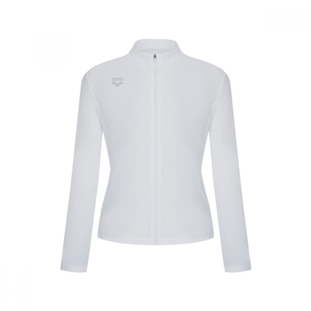 Arena Women Zip Up Rashguard Wht A6bl1qr14 white/S(85)
