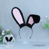 Lowering Ear Rabbit Hair Accessories Cosplay Pug Poodle Ears Tail Handmade Simulation Plush Headband