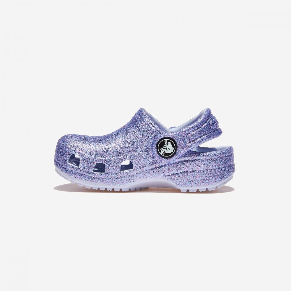 Crocs Sabot Classique à Paillettes Tout-Petit Crs206992 Paillettes Givré