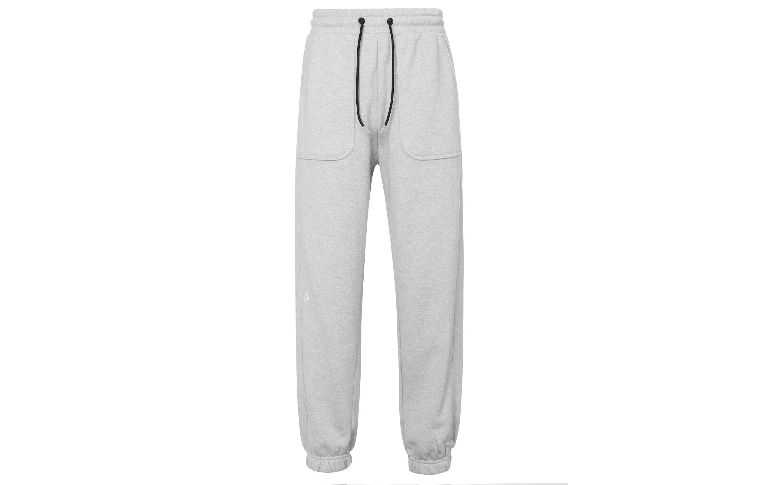 Converse Knitted Sweatpants Men s Gray Moderate Cuffed Pants 10023521-A05 L