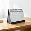 Twin Wire Binding 2026-2027 Desk Calendar Standing Flip Design Monthly Planner  Home Office