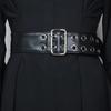 Womens Vintage PU Leathers Cinches Belt Simple Down Coat Waist Belt Replacement Belt Wrap Tie Waistband Belt