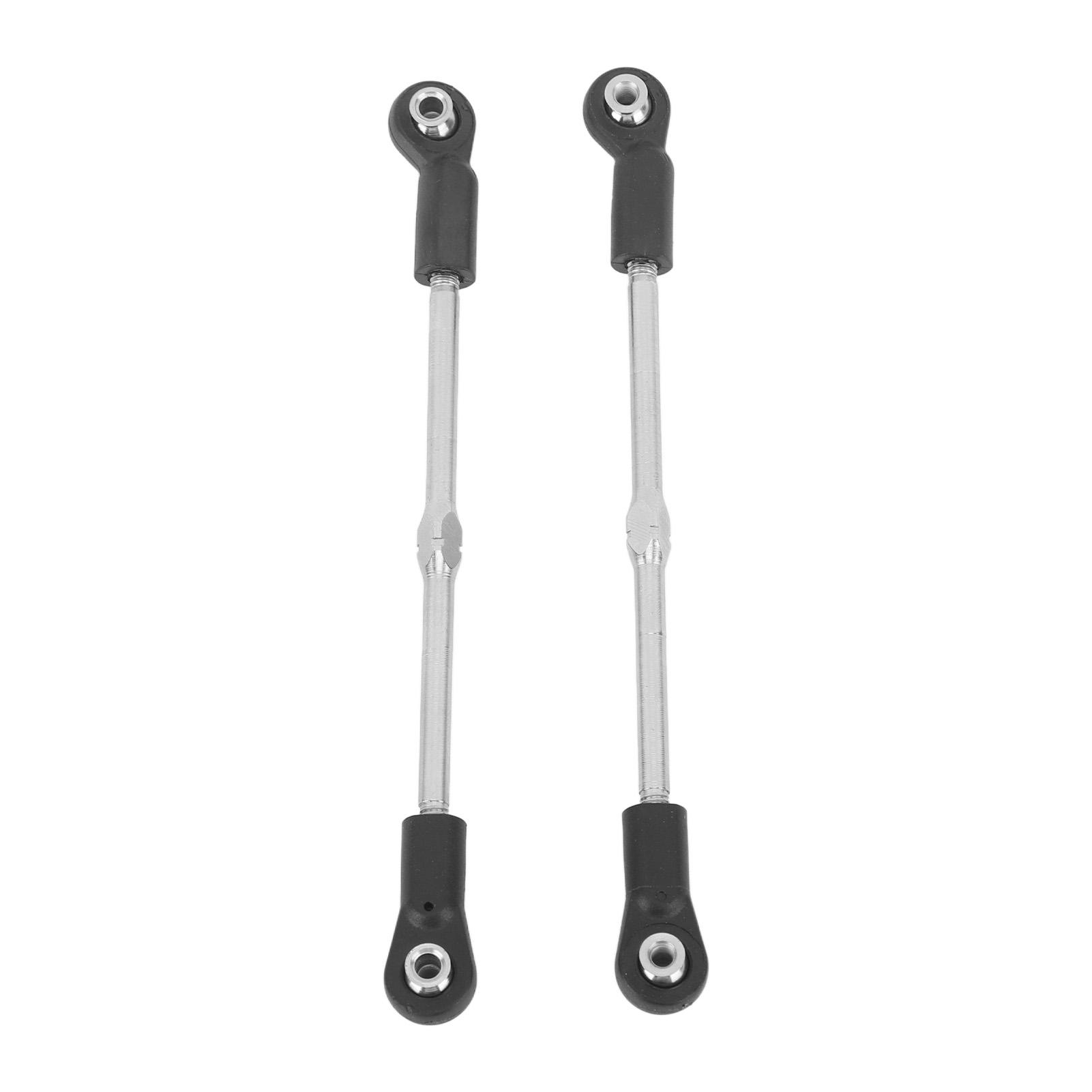 

2Pcs Steering Tie Rod Steering Link Rod RC Car Pull Rod for ZD Racing 18 RC Car Parts