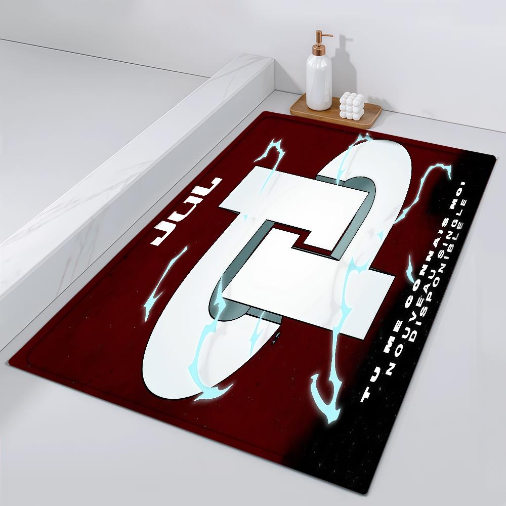 

Door Mat Bedside Entrance Rapper Bath Floor Decoration Corridor Door Mat Carpet Living Room Cool J-Jul Balcony FLR40x60CM