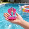 Shell Mermaid Pool Water Play Set With Plastic Construction For Kids Bathing Fun