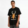 Vintage Elk Arrow Wanderlust Outdoor Casual Printed Top Pure cotton T-shirt