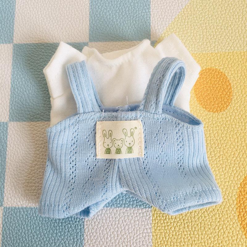 בגדי בובת קטיפה ויניל חמודה 17 ס"מ קופסה עיוורת - תליון LaBuBu שמלת אביזרים