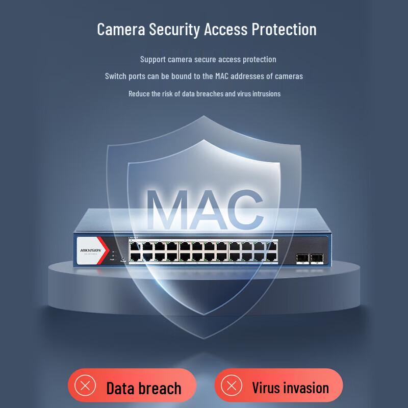 

Hikvision DS-3E1526-E 26-Port Gigabit Managed Network Switch