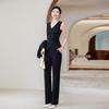 Trolman Women's Double-Breasted Vest & Pants Set