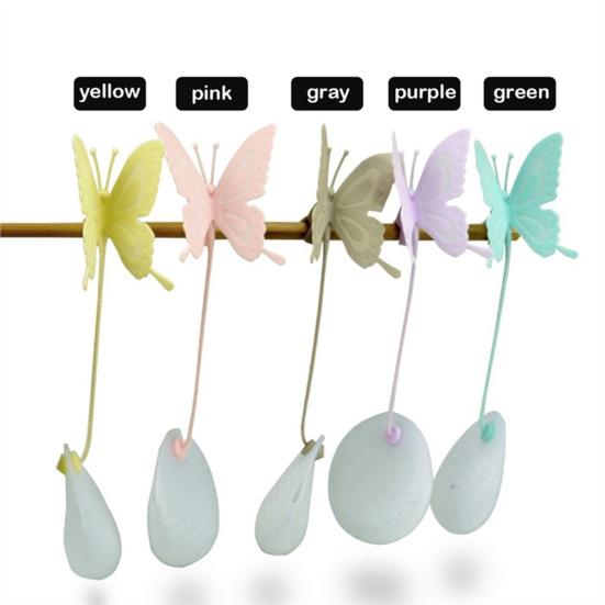 Silicone Butterfly Strainer Tea Shaped Tea Infuser for Filter Gift Tea Lover