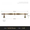 Antique Brass Handles Bronze Pendants Handle Cabinets Drawers Knobs Kitchen Cabinets Pull Furniture Copper Accessories