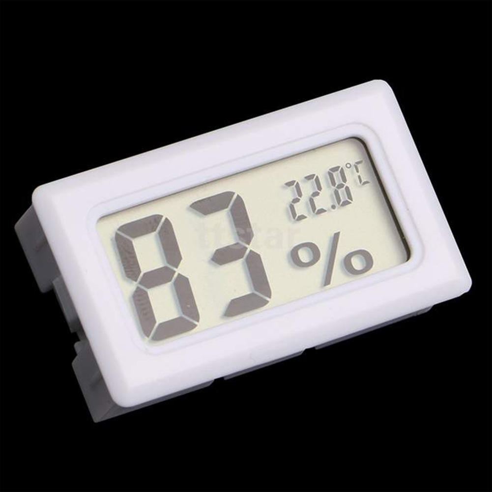 Buy Digital Meter Digital LED Temperature Humidity Thermometer Hygrometer Vivarium Reptile at