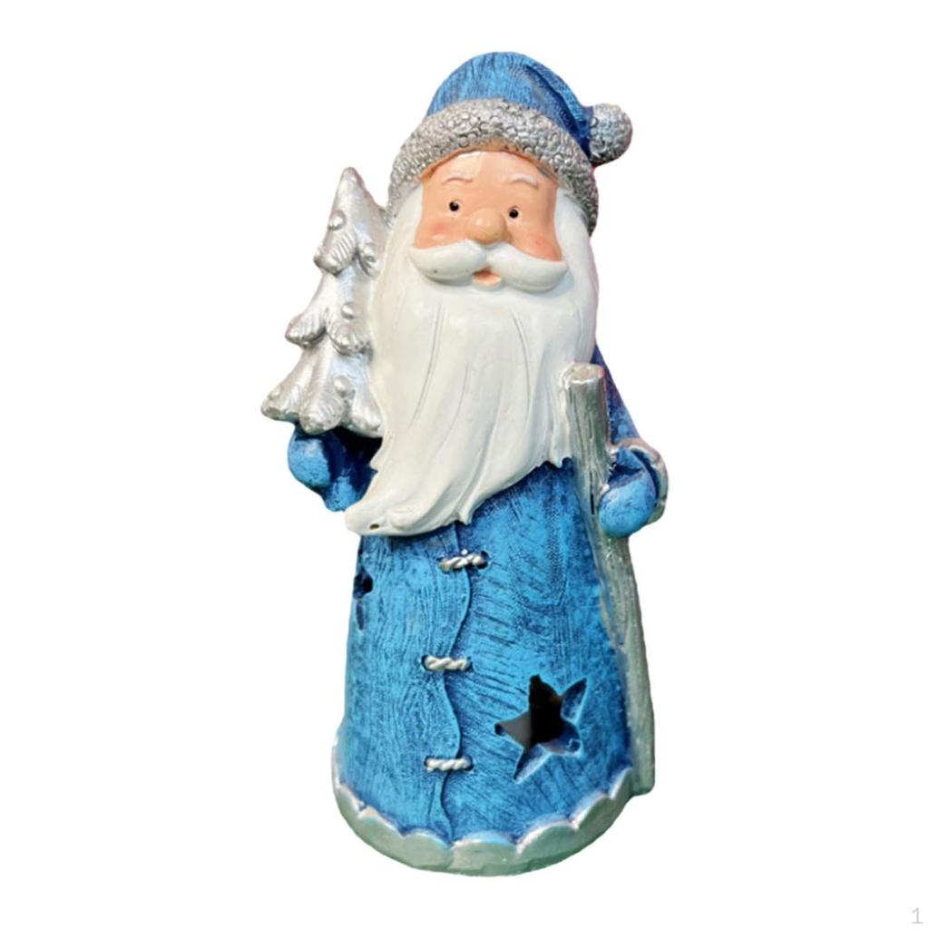 Santa Claus Doll Christmas Figure Decoration Kids Gift Figurine Statue for Party Bar
