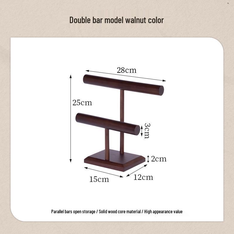 Luxury Solid Wood Watch and Jewelry Display Stand