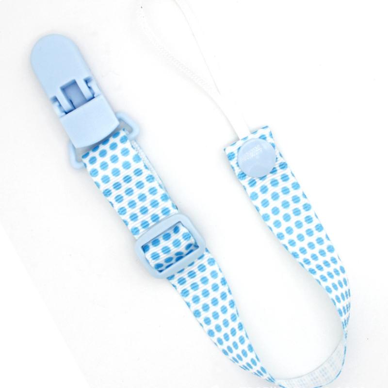 Kids Soother Baby Pacifier Clip Anti-lost Chain Adjustable Teethers Toys Stroller Accessories Holder Strap Attache Tetine Cute