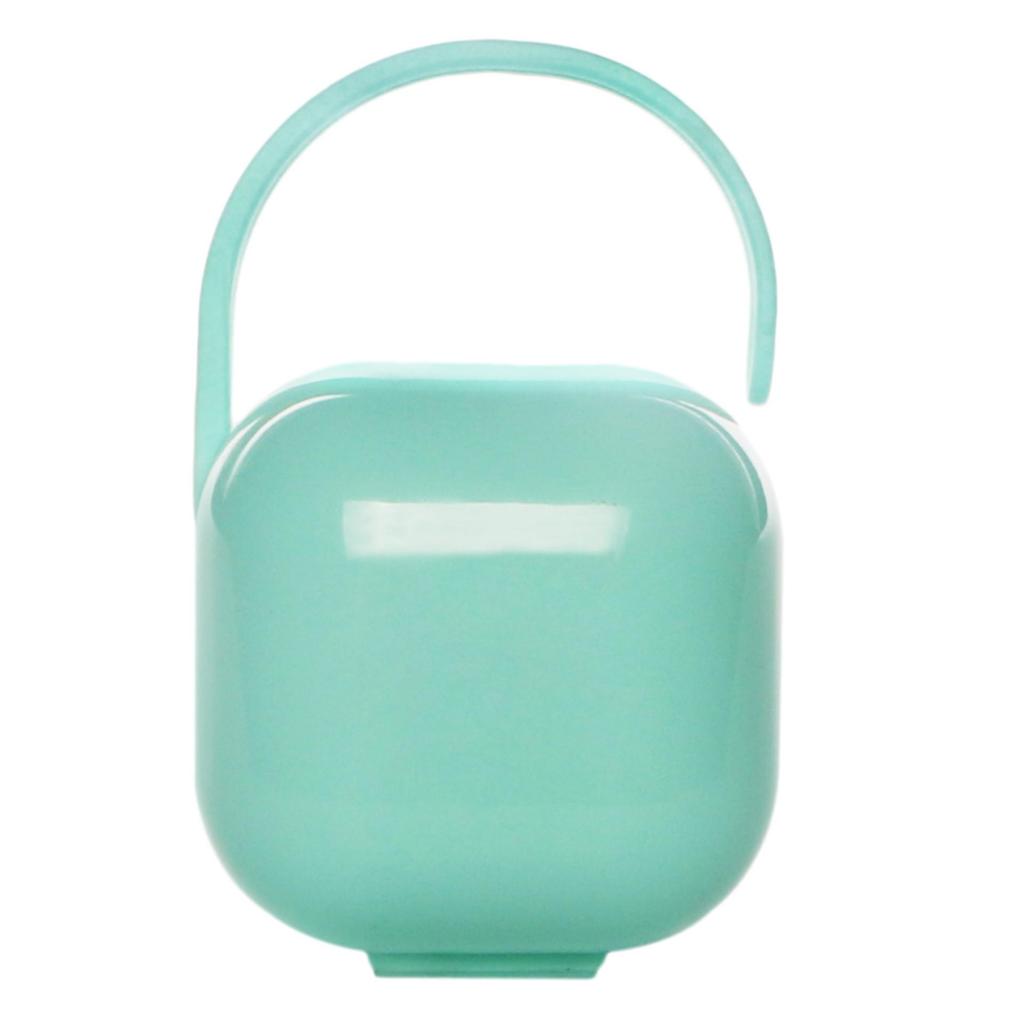 PP Plastic Pacifier & Teether Storage Case - Anti-Drop, Portable Nipple Box