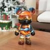 Violent Bear Piggy Bank, Water Transfer Printing, Living Room, Light Luxury, Simple, Trendy, Decorative Items, TV Cabinet, Wine Cabinet, Entrance Hall