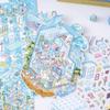 Plus Size Kawaii 3D Vacation Seaview Room Cartoon Miniature Scene Stickers DIY Handmade Scrapbooking Game Stickers Children Gift