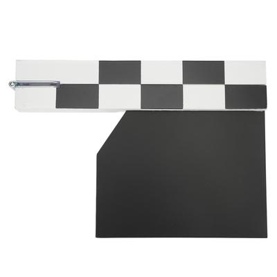 Ciak da Regista Cinematografico Pannello di Densità Ciak Scena Cinematografica per Oggetti di Scena Fotografici Nero