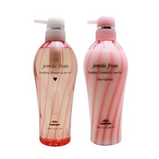 

Milbon Jemile Fran Shampoo Heart H 500ml + Treatment Juicy Glossy 500g Set