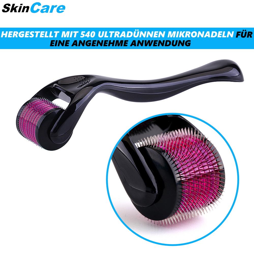 SkinCare Dermaroller Hair Beard Care Growth Regeneration Microneedling Hair