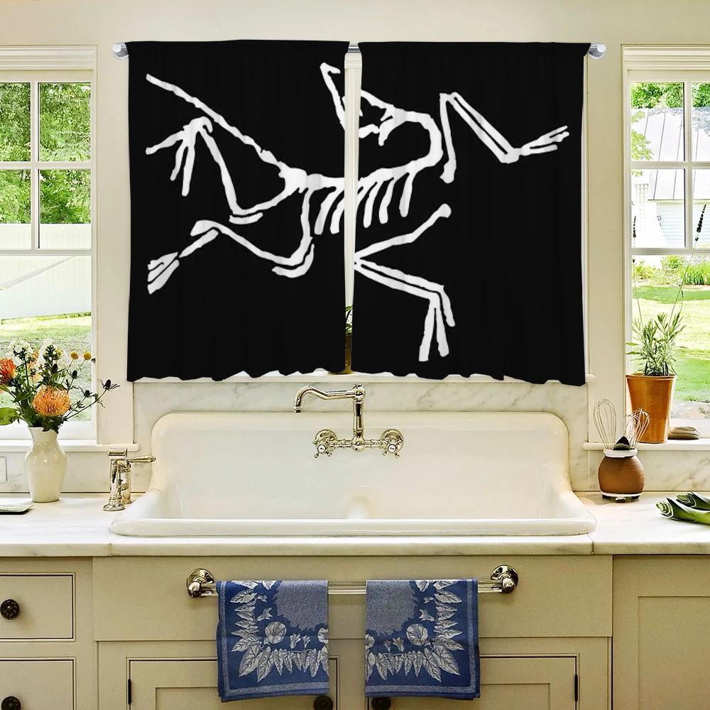 

Шторы для маленьких комнат, перегородки, кухонные шторы, затемняющие шторы, шторы для окон, шторы X-arcteryx-y для спальни, дверные экраны W100xH70cm-CL