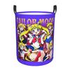 Sailor Moon Anime Laundry Hamper Large Storage Basket Cartoon Girl Living Room Laundry Organization