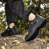 Large Size Waterproof Hiking Shoes Hiking Shoes Men's Outdoor Sports Camping Camping Breathable Tooling Shoes Non-slip and Wear-resistant