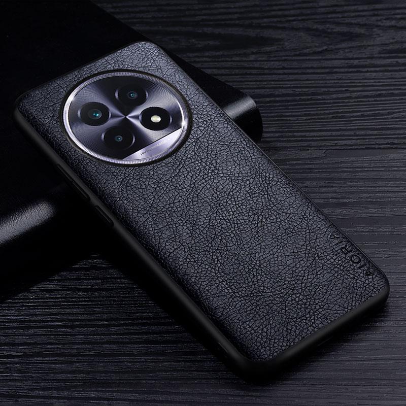 Leather Case For Realme 13 Pro Plus 5G Premium Business Style Retro Litchi Pattern Back Cover for Realme 13 Pro case