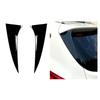 Car Rear Window Side Spoiler Gloss Black For Hyundai iX35 2010-2017 ABS Rear Side Spoiler Canard Splitter Auto Replacement Parts
