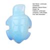 Micro Landscape Turtle Ornament Hand-Carved Natural Stone Figurines Symbolizing Longevity Good Luck Statue for Fish
