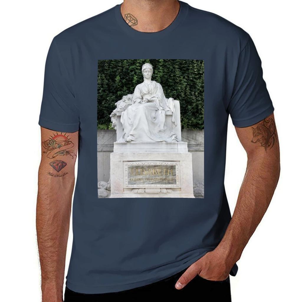 Empress Elisabeth Of Austria Tshirt Basic Solid Tee For Daily Use