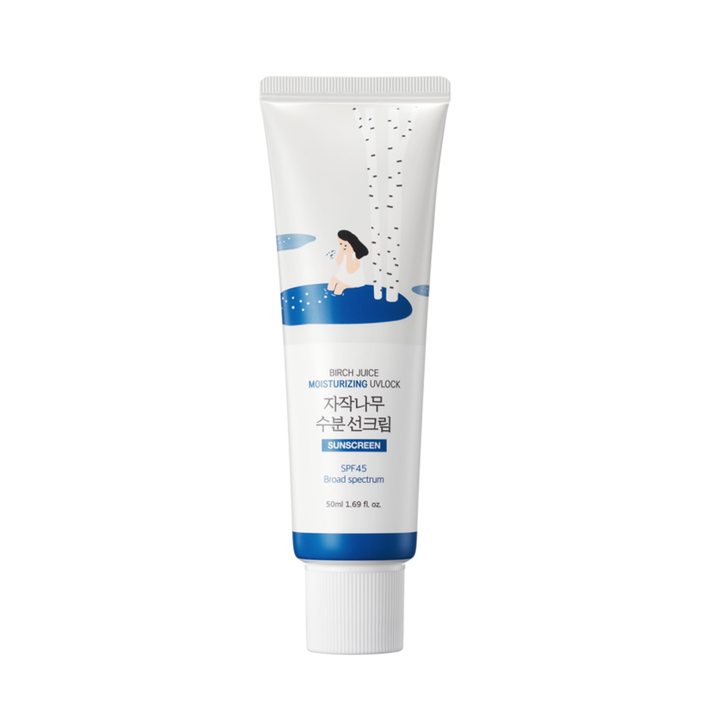 

[Round Lab] Birch Juice Moisturizing Sunscreen 50ml 1-EA 1-EA