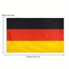 1PC 90x150cm National Flags Around the World Nations Flag Banner Support for Festival Home Decoration