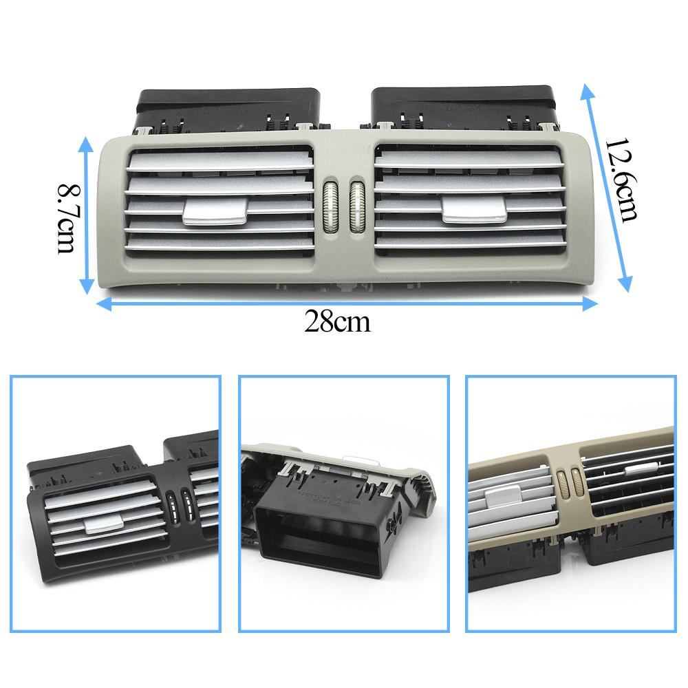Upgraded Car Center Console Front Air Conditioning AC Vent Grille AC Wind Outlet Assembly For Benz R Class W251 2009-2018
