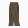 Women's Pant Solid Color Long Straight Loose Casual Wide Leg Pants