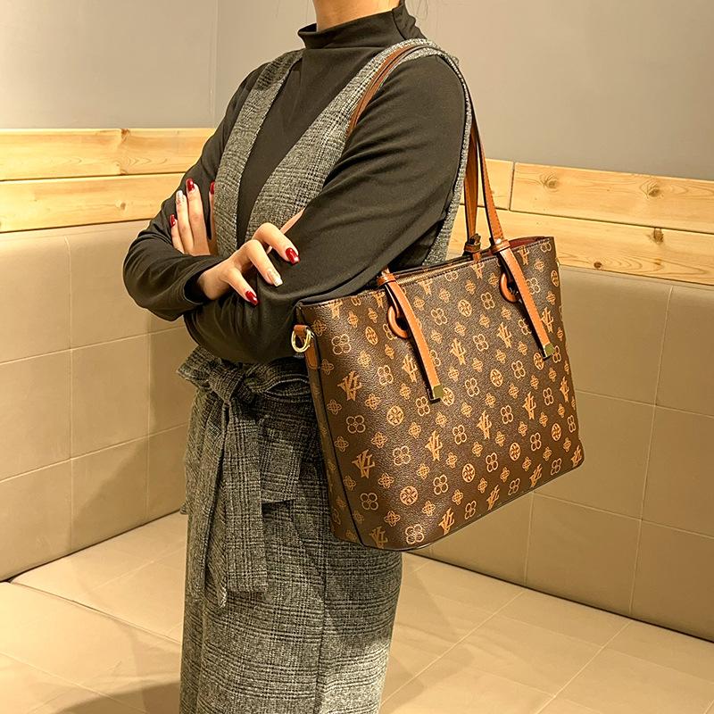 Nová Retro velkokapacitní crossbody taška, Módní ruční taška přes rameno