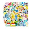 50-Pack Cute Pikachu Anime Stickers for Laptop & Suitcase Decoration
