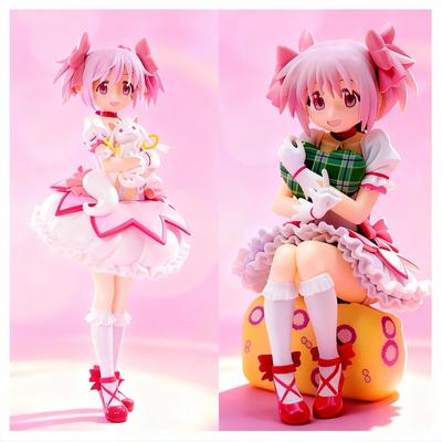 AUF LAGER & VERSANDBEREIT! Magical Girl Anime Film Merch | Kaname Madoka Niedliche Sammler-Figur Serie (Stehend & Geschenk