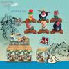 Langlang Mountain Little Monster Blind Box Spielzeug - Beliebtes Harzspielzeug für Kinder