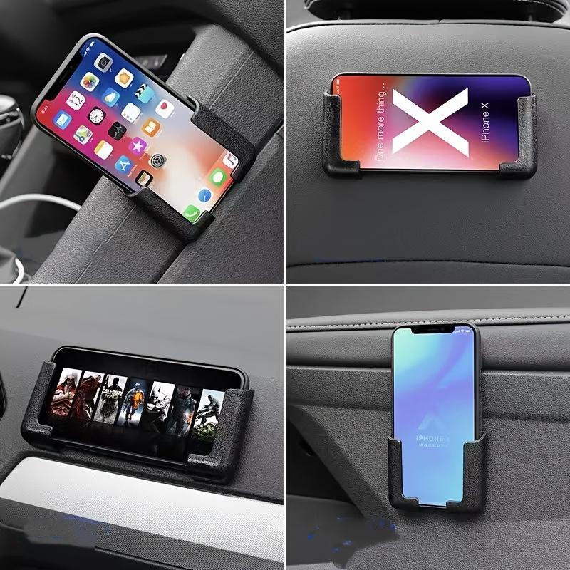 1 Paar Multifunktionaler Schwerkraft-Handyhalter, Starke Saugkraft, Keine Spuren, für Auto-Armaturenbrett & Schreibtisch.
