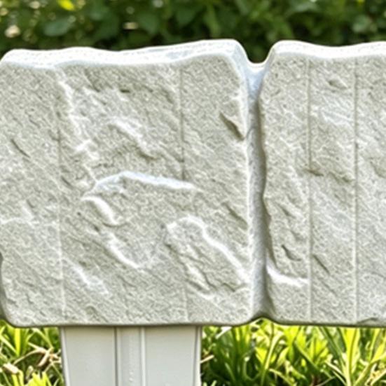 Plastic Garden Fence No Dig Garden Edging Panels Landscaping Border Panels Retaining Fence for Flower Beds Lawns Paths