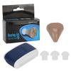 Wireless Hearing Aids Set Mini Portable Ear Sound Amplifier Supplies with Earplugs for the Elderly