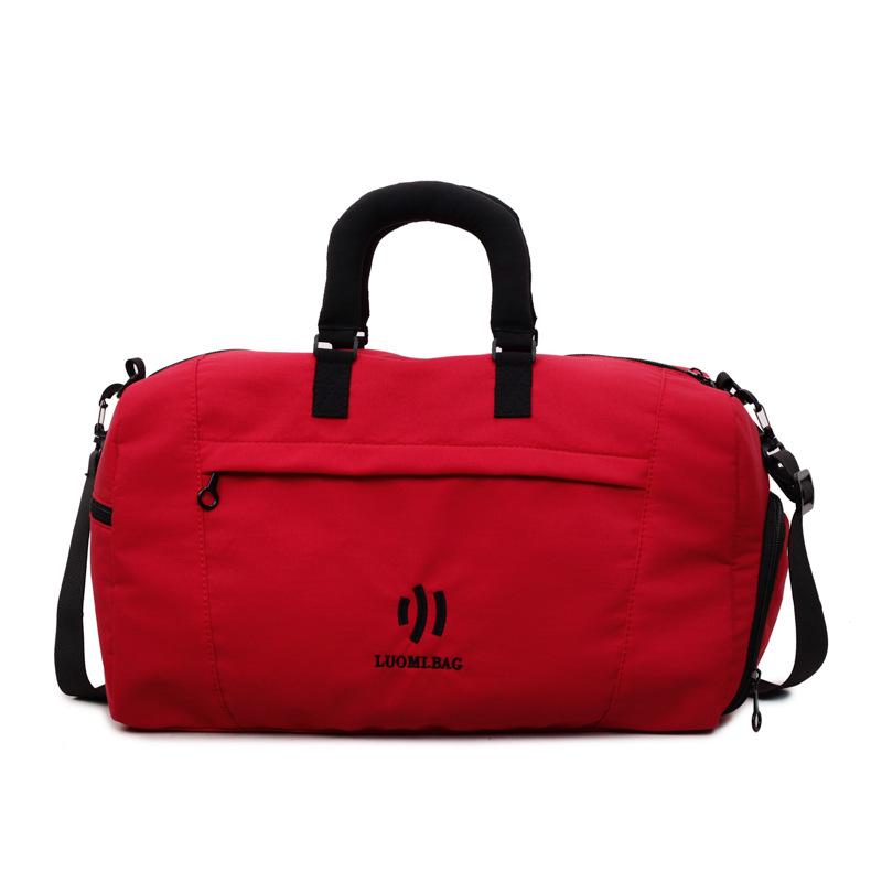 Lightweight Waterproof Duffel Bag for Fitness, Yoga, and Sports – Crossbody Barrel Design