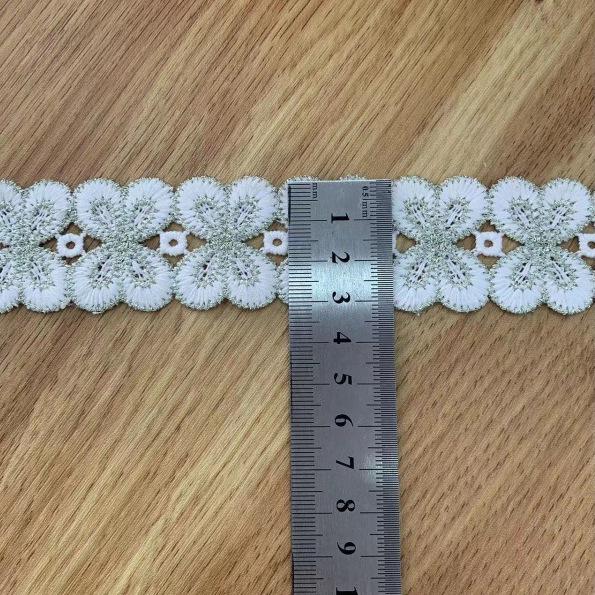 European Butterfly Floral Lace Curtain Trim & Table Edge Decoration