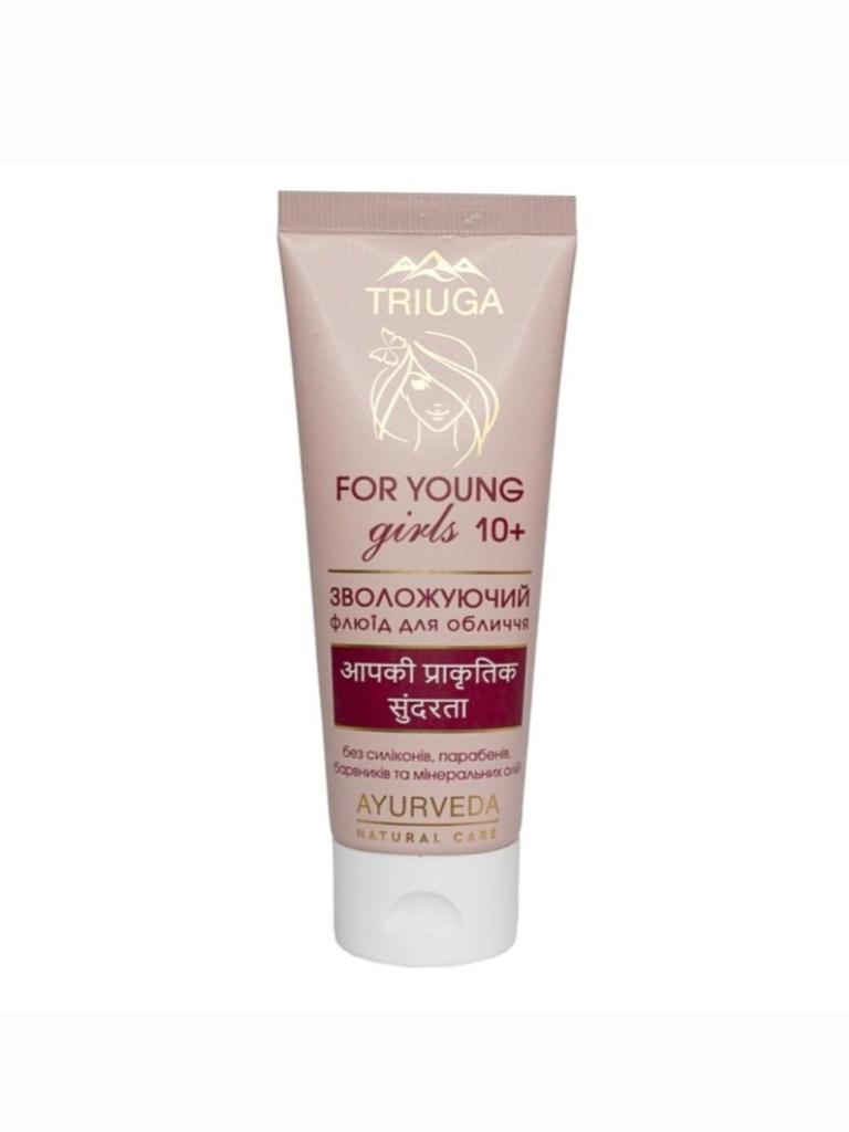 For Young Girls Moisturizing Facial Fluid Triuga Ayurveda For Young Girls