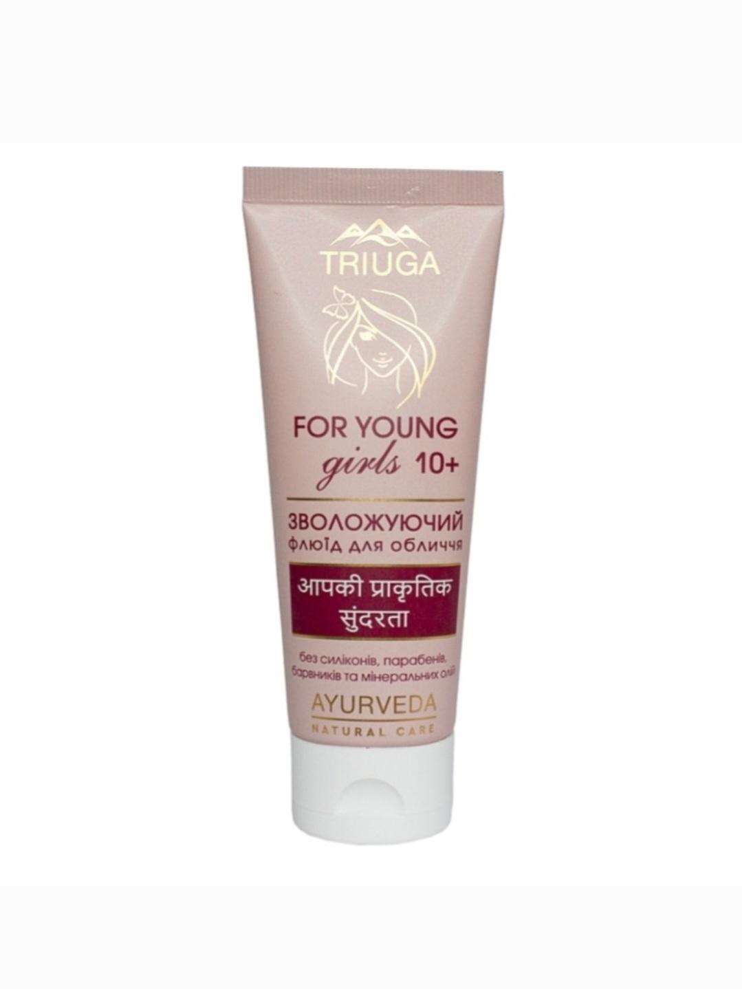 

Для юних дівчат Зволожуючий флюїд для обличчя Triuga Ayurveda Для юних дівчат